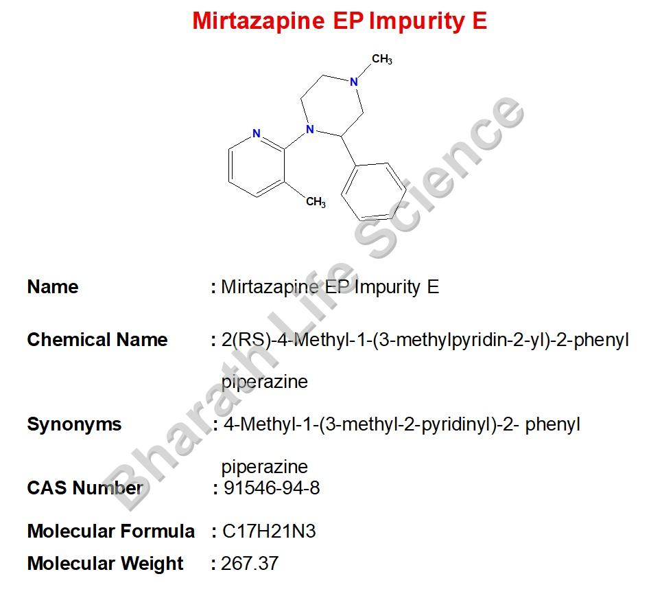 Mirtazapine EP Impurity E